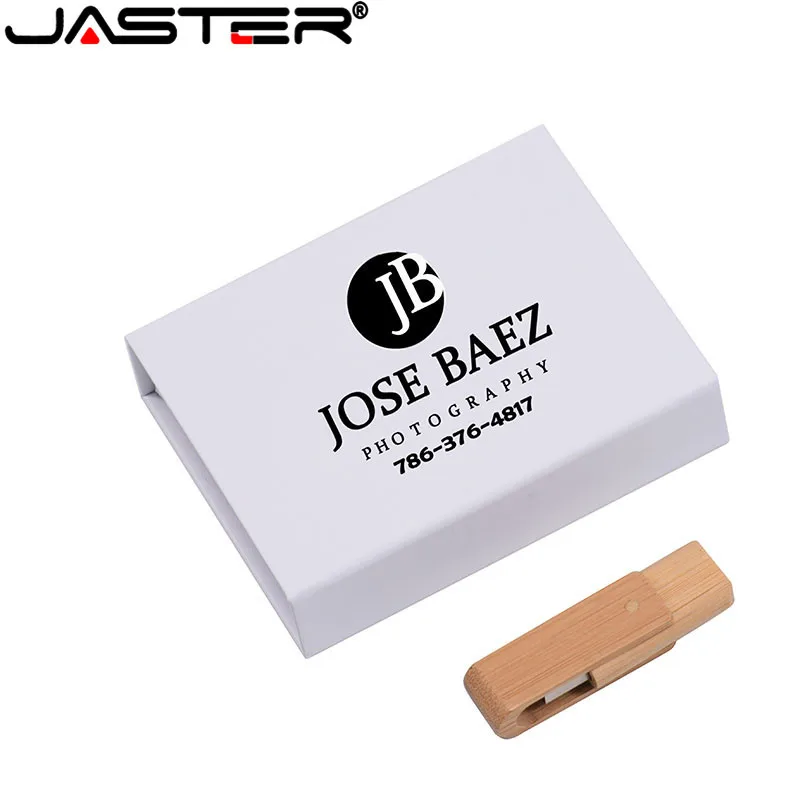 Usb флеш накопитель JASTER карбонизированный бамбуковый 4 64 Гб|USB флэш-накопители| |