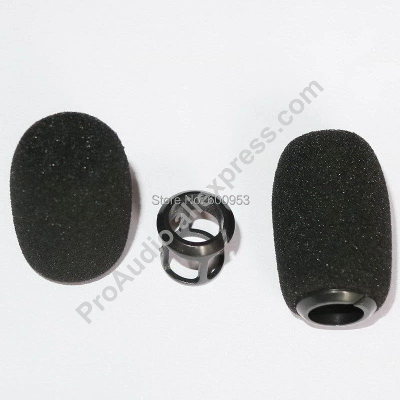 5 x черные Beta98 ветрозащитные поролоновые колпачки для Shure Beta98 MX412 MX418 WB98 Conference Insturment микрофон