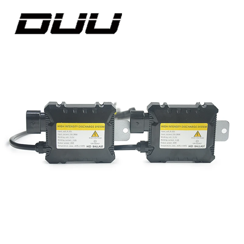 DUU 2 шт. автомобильный балласт Hid ксенон цифровой тонкий блок зажигания