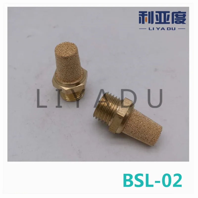 50 шт./лот полумедный массовый глушитель BSL-02 Пневматический Глушитель SL-02