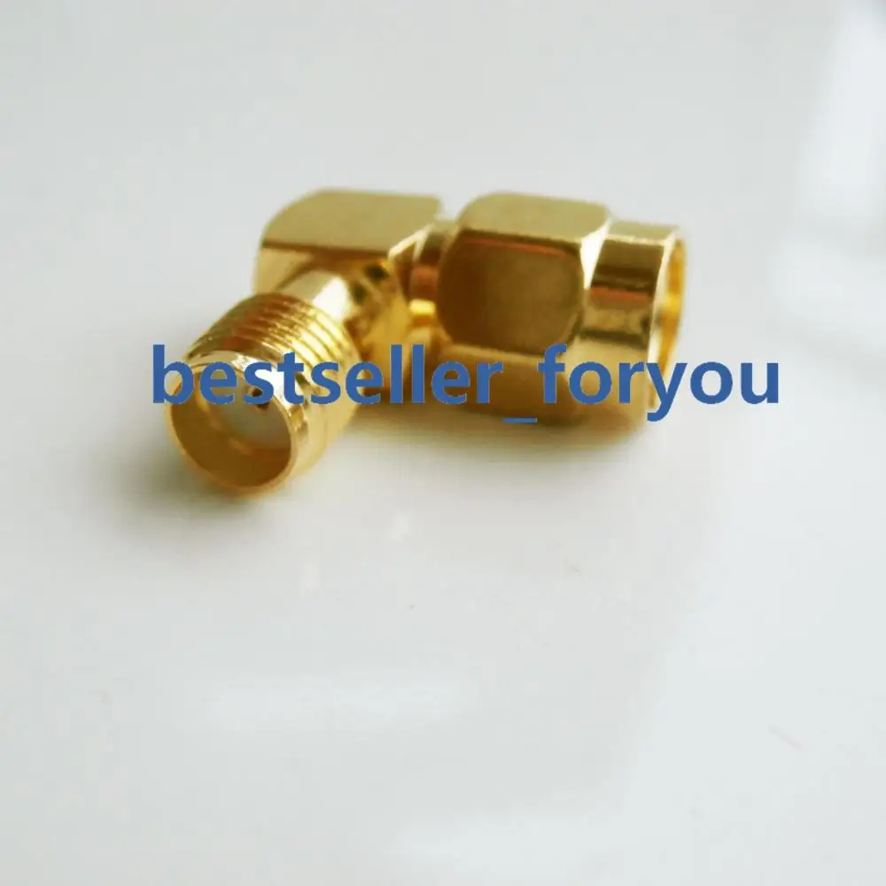 1x RF-SMA адаптер SMA female к RPSMA male Прямоугольный разъем RA RF Coax Connector | Обустройство дома