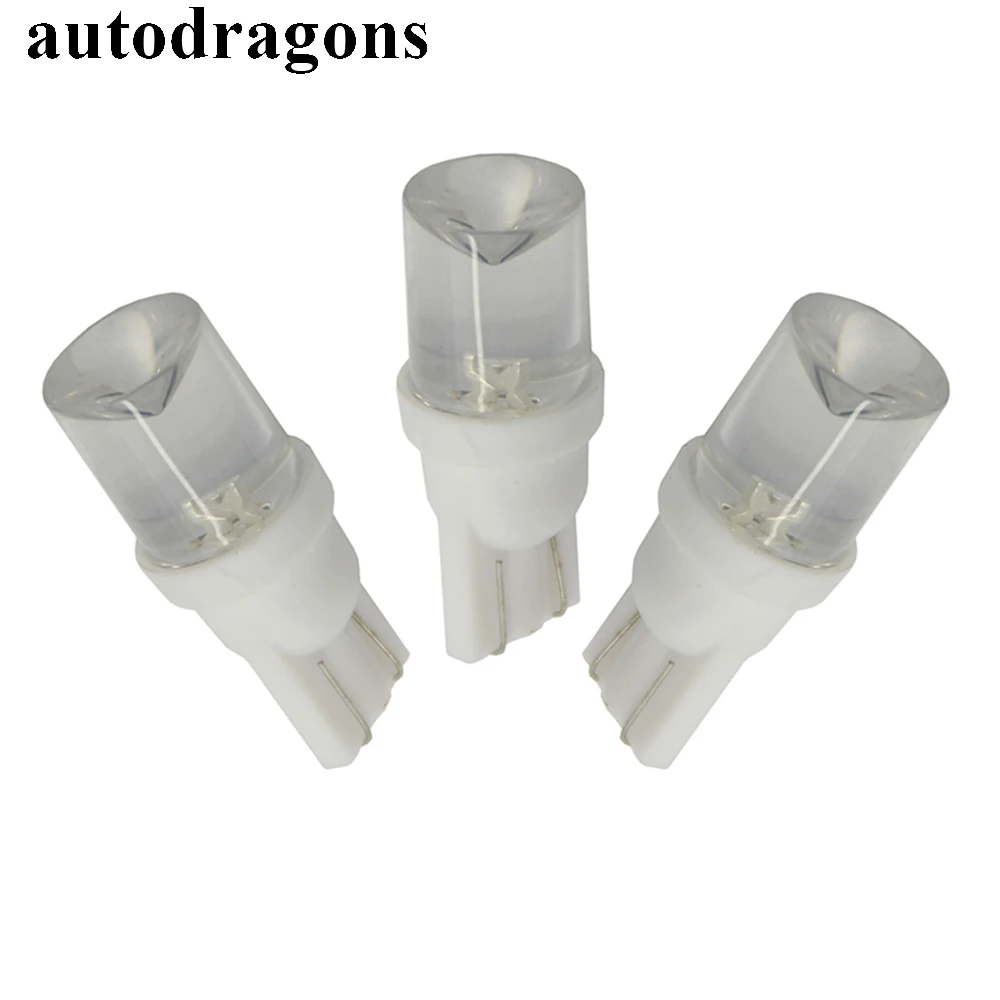Autodragons Горячие продукты прозрачный 6 В 6,3 В без ореолы пинбол светодиодные фонари#555 Клин вогнутая пинбол led flipper светодиодные лампы