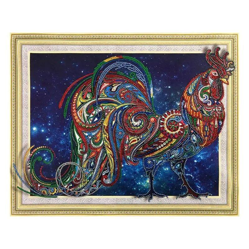 40x50cm 5D DIY, много типов, специальная форма, алмазная живопись, кот, вышивка крестиком, мозаика, набор, стразы, искусство на стену, ремесло, домашний декор - Цвет: 40x50cm