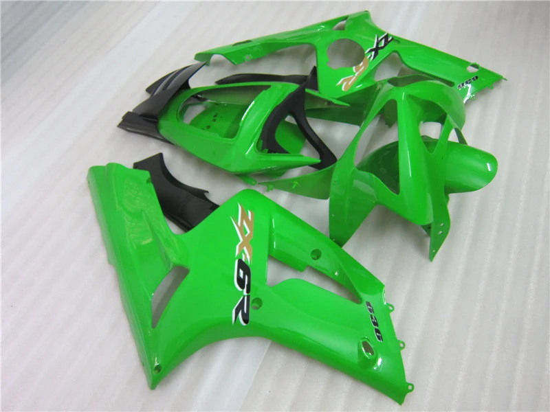 Обтекатель для мотоциклов набор обтекателей Kawasaki Injection NINJA ZX 6R 2003 2004 zx6r 03 04 черный