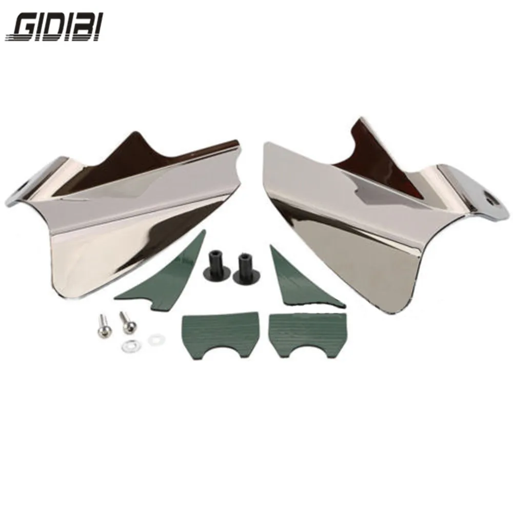 

Reflective Smoke Saddle Shield Air Heat Deflector For Street Glides 1997-2007 01 02 03 04 05 06