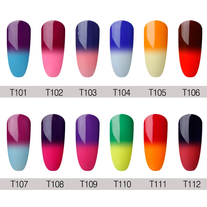 NAILWIND 8 мл изменение температуры ногтей цвет хамелеон УФ карамельный гель лак для