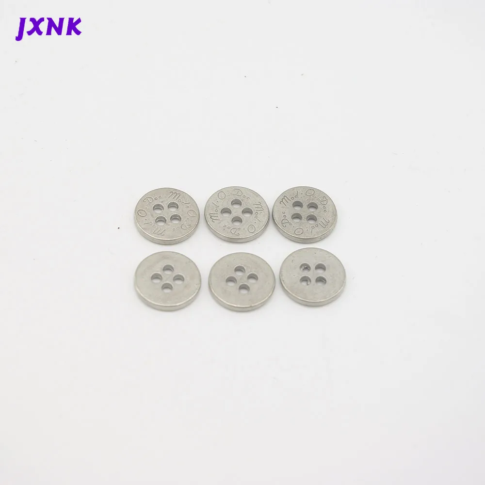 10 шт./лот 4 отверстия ручной работы кнопки для рукоделия Металлические Кнопки