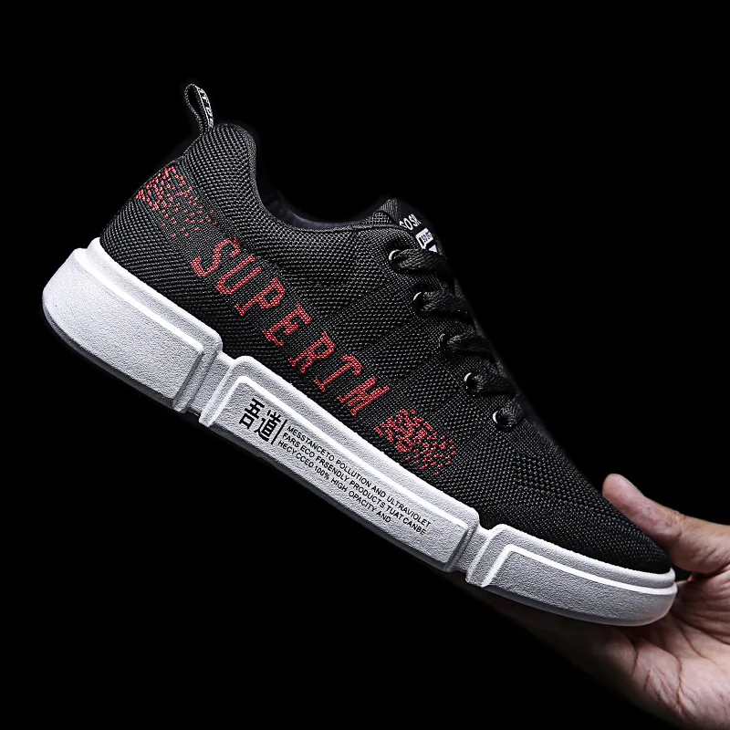 Hot sale 2019 New Trend Runshoes Men Sneakers Breathable Mesh Shoes Eva Women Sports Cool Boy plus large size 39-44 | Обувь