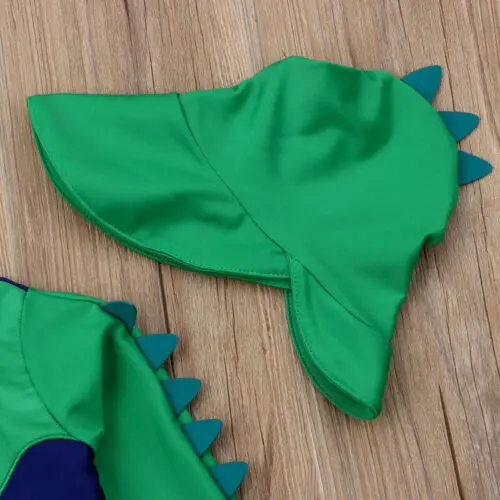 Из 2 предметов декорированных динозавром Купальные костюмы одежда для малышей