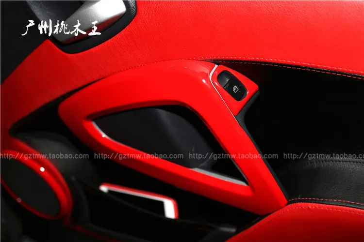 Для Smart Fortwo автомобильный Стайлинг из углеродного волокна 3D для интерьера