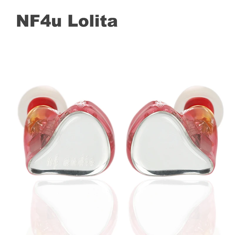 NF аудио NF4U 4U Lolita для ACG 4 Knowles BA + Динамический гибрид драйверы HIFI наушники вкладыши