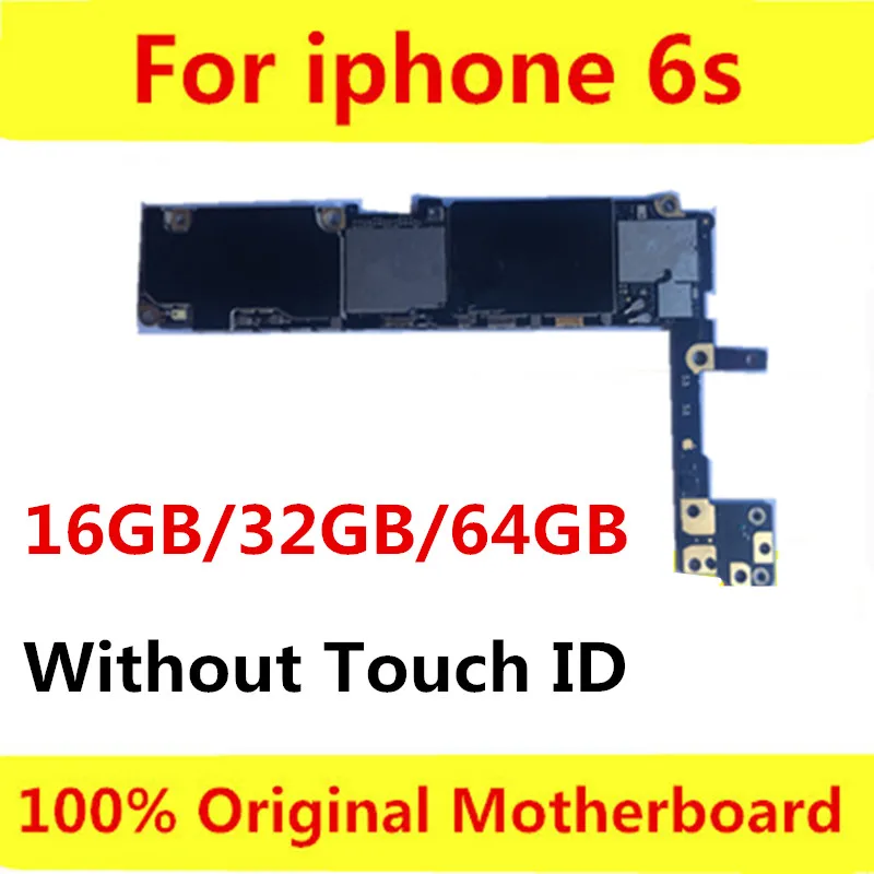 Полная разблокированная материнская плата для iphone 6 S с/без сенсорного ID