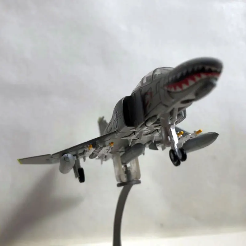 WLTK 1/100 масштаб военная модель игрушки F-4 Phantom II VF-84 Jolly Rogers Fighter литой металлический самолет модель игрушки для сбора/подарка