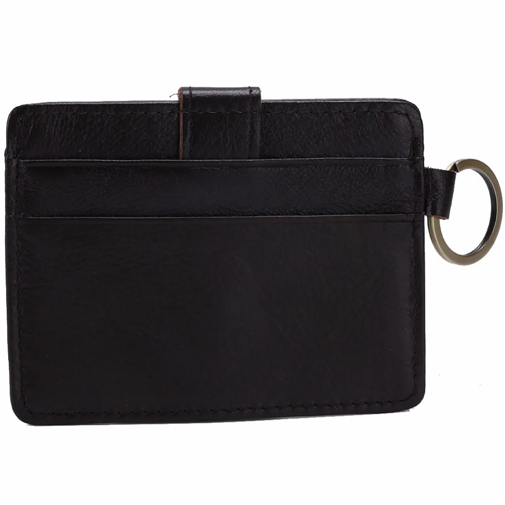 Держатель для карт кошелек с RFID блокировкой Короткий держатель кредитных из