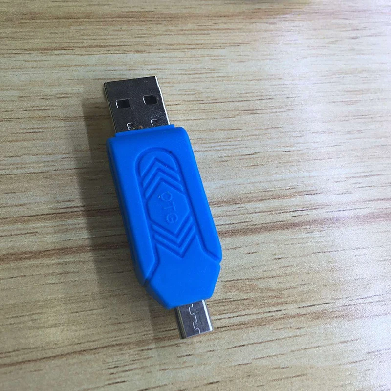 2 в 1 USB OTG кардридер флеш накопитель адаптер для смартфона и ПК Micro TF / SD удлинитель