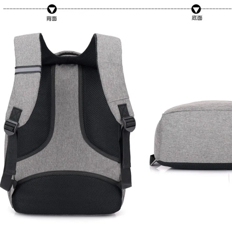 Многофункциональный мужской рюкзак USB зарядка анти вор для ноутбука Mochila