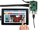 Сенсорный ЖК-экран Waveshare, экран 7 дюймов HDMI LCD (H), емкостный сенсорный экран с крышкой из закаленного стекла 1024x600 IPS, поддержка мини-ПК, работает как монитор