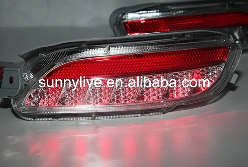 Для Lexus для RX330 RX350 светодиодный бампер свет красный, белый 2003-2009 год TW
