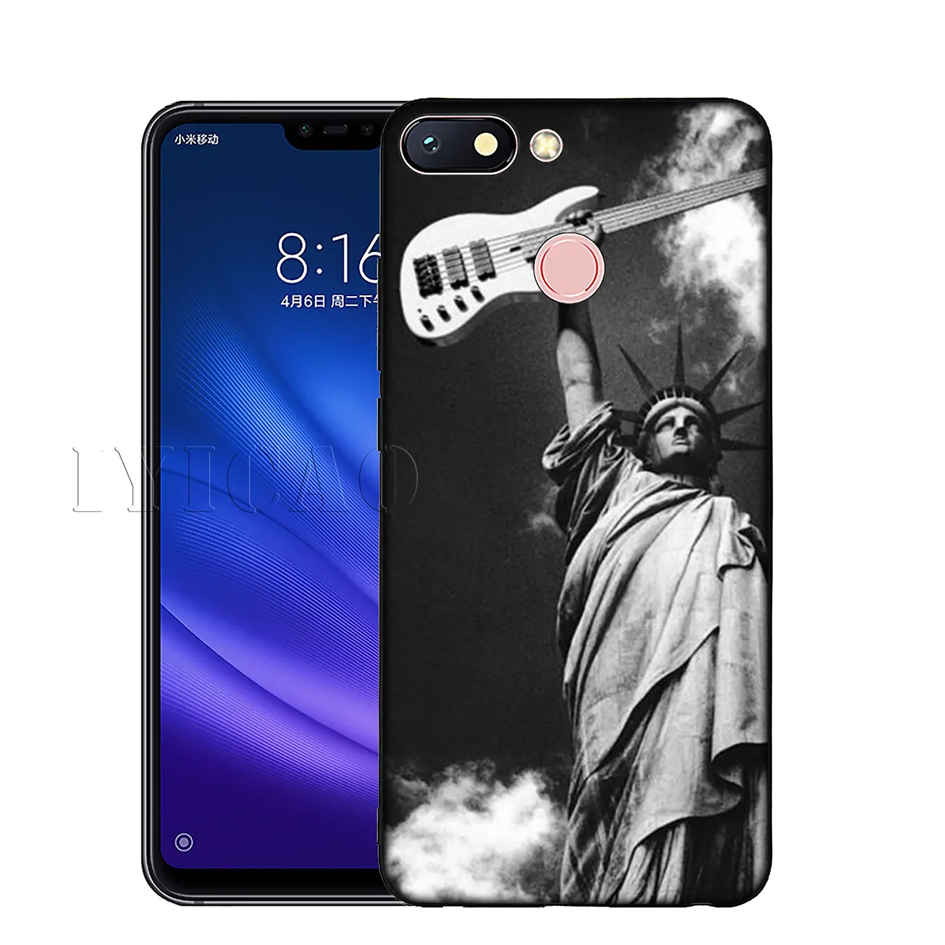 IYICAO Music guitar DJ luxury Soft Silicone Phone Case for Xiaomi Mi 10 9 9T CC9 CC9E 8 SE A3 Pro A1 A2 Lite 6 pocophone f1 |