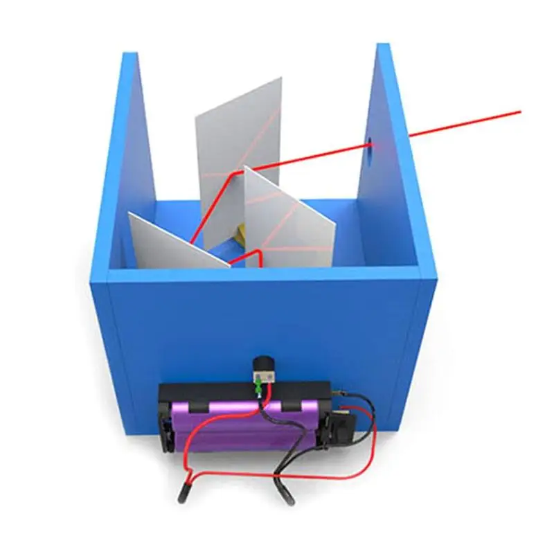 Дети Наука Свет рефлекс EVA шить игрушки для экспериментов Сделай Сам изобретение