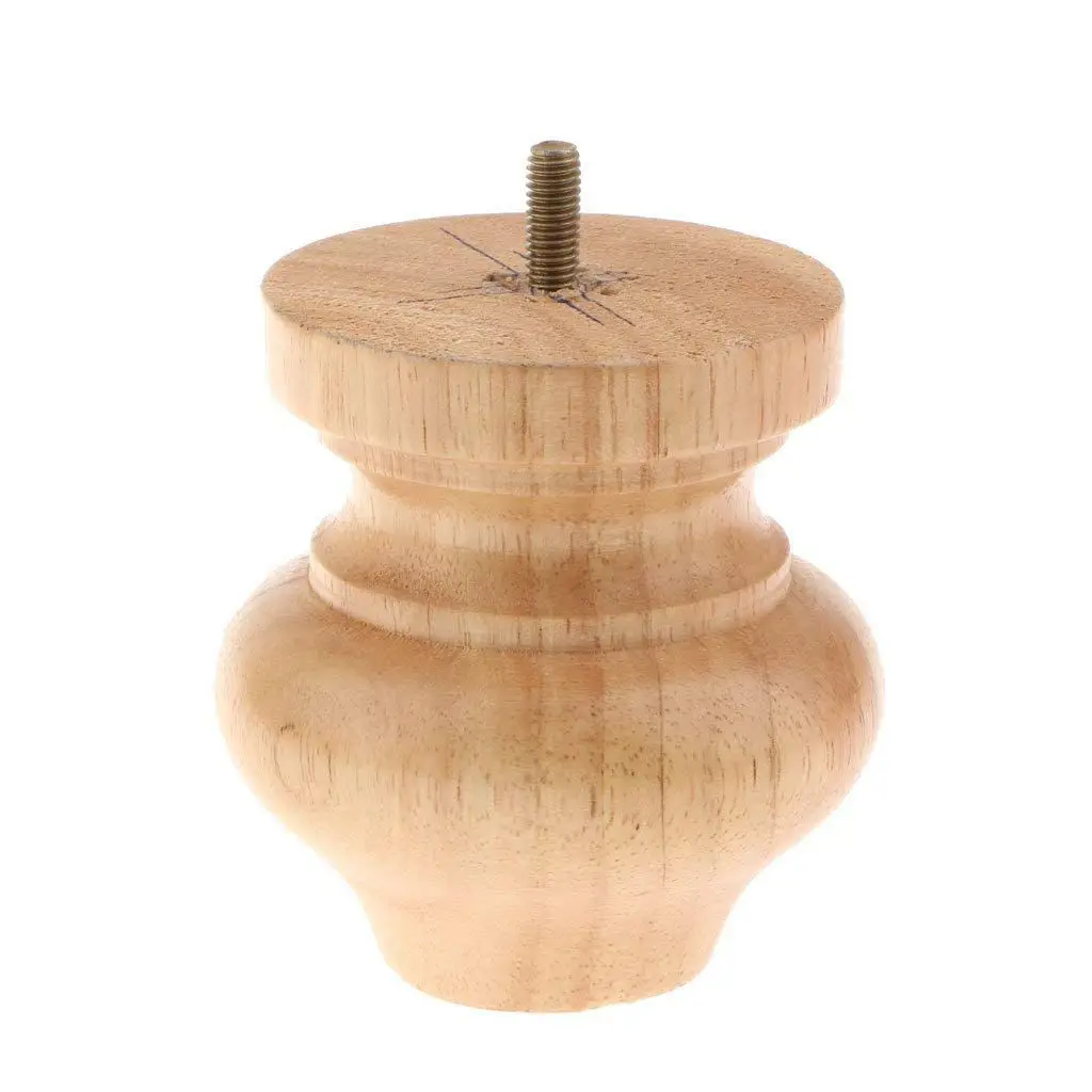 4 шт. черный/деревянный стул лапки деревянная кровать диван пол и мебель защита