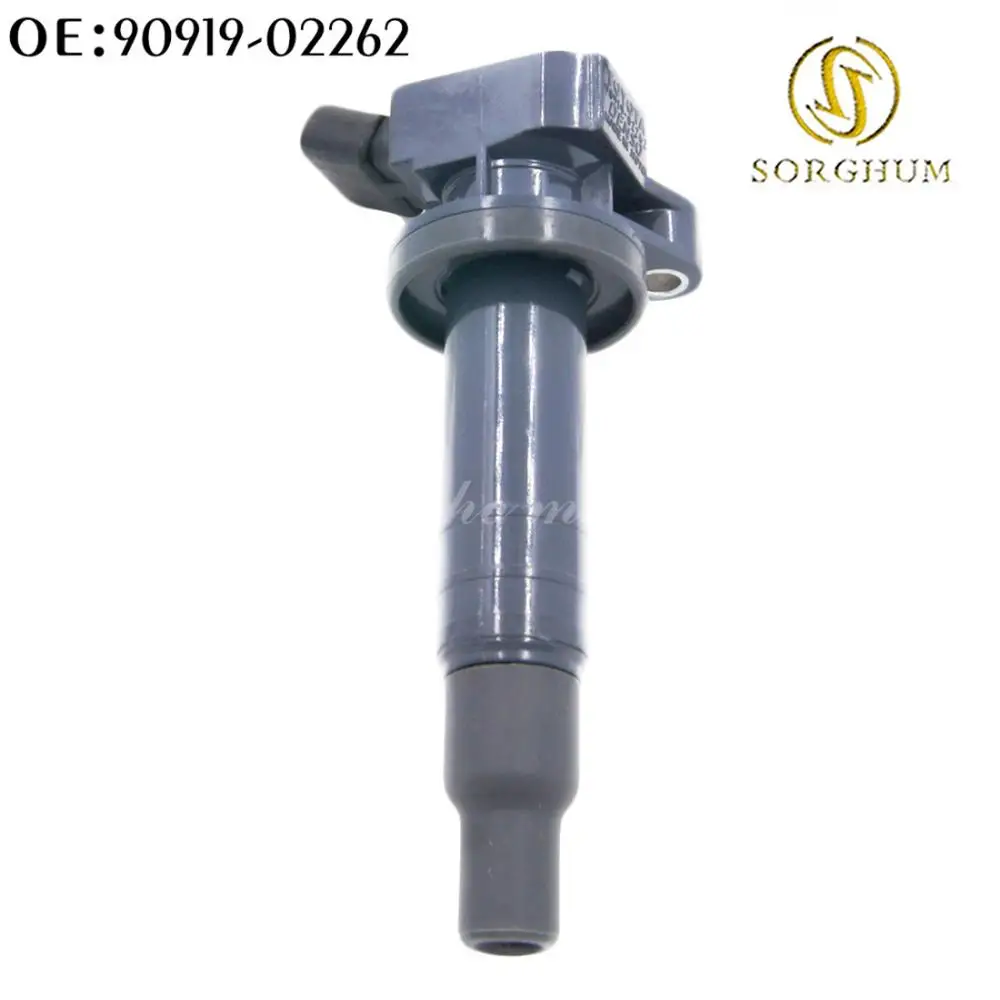 Новинка 90919 02239 02262 Катушка зажигания для TOYOTA AVENSIS COROLLA YARIS/VITZ WISH CITROEN C1 PEUGEOT 107/108 1.0L 1.6L