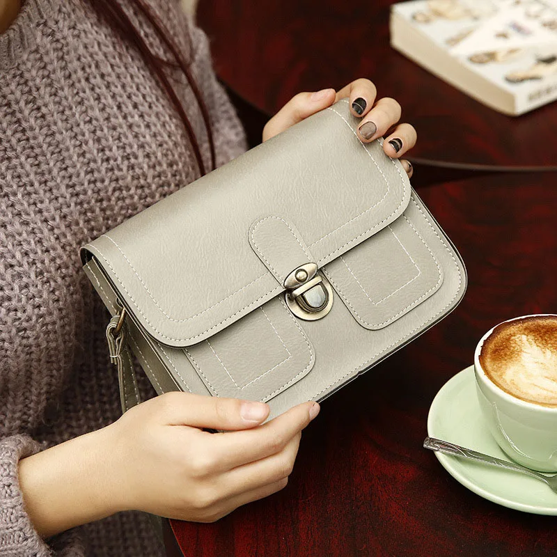 FHADST новая Корейская версия небольшой площади для женщин модные сумки ретро сумка