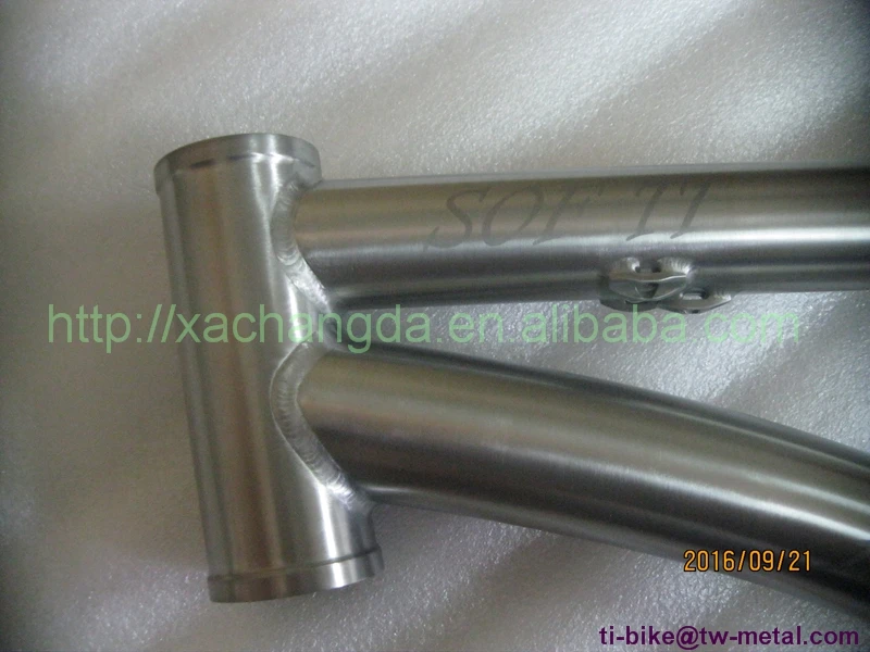 Титановая рама MTB полный комплект велосипедной Подвески на заказ титановая для
