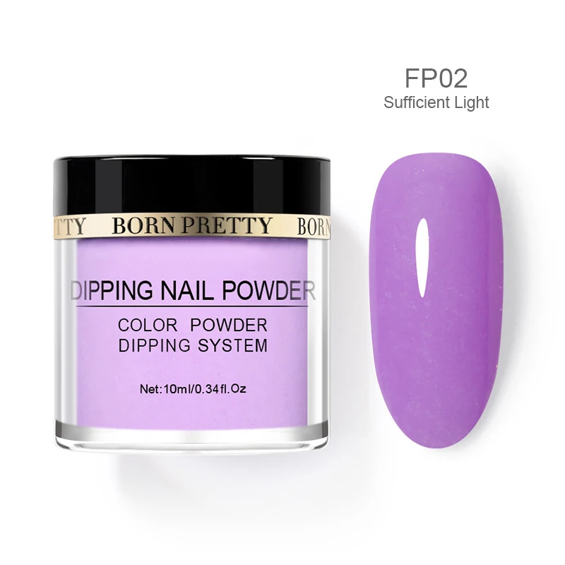 BP-FP02 BORN PRETTY погружение ногтей флуоресцентный порошок Неоновый дизайн для ногтей натуральный сухой хром пигмент светящийся в УФ-светильник для ногтей сверкающий - Цвет: BP-FP02