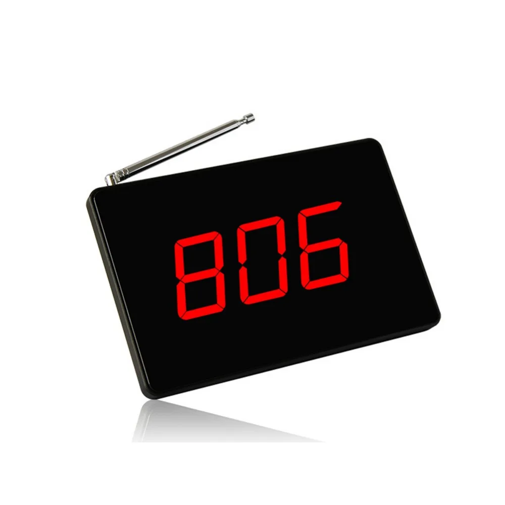 Беспроводная ресторанная система вызова официанта SINGCALL технология 1 небольшой