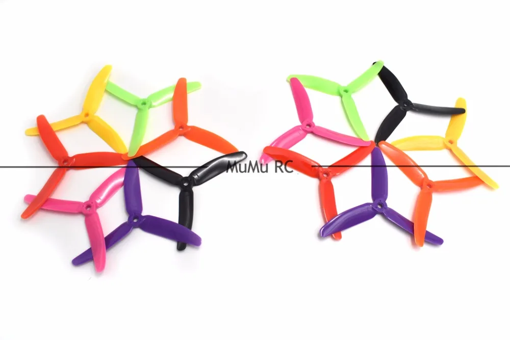 Винты Опора 5 &quot5040 3 Лезвия 5x4x3 CW CCW Мульти цвет Для RC DIY QAV250 250 Гонки Quadcopter Мини