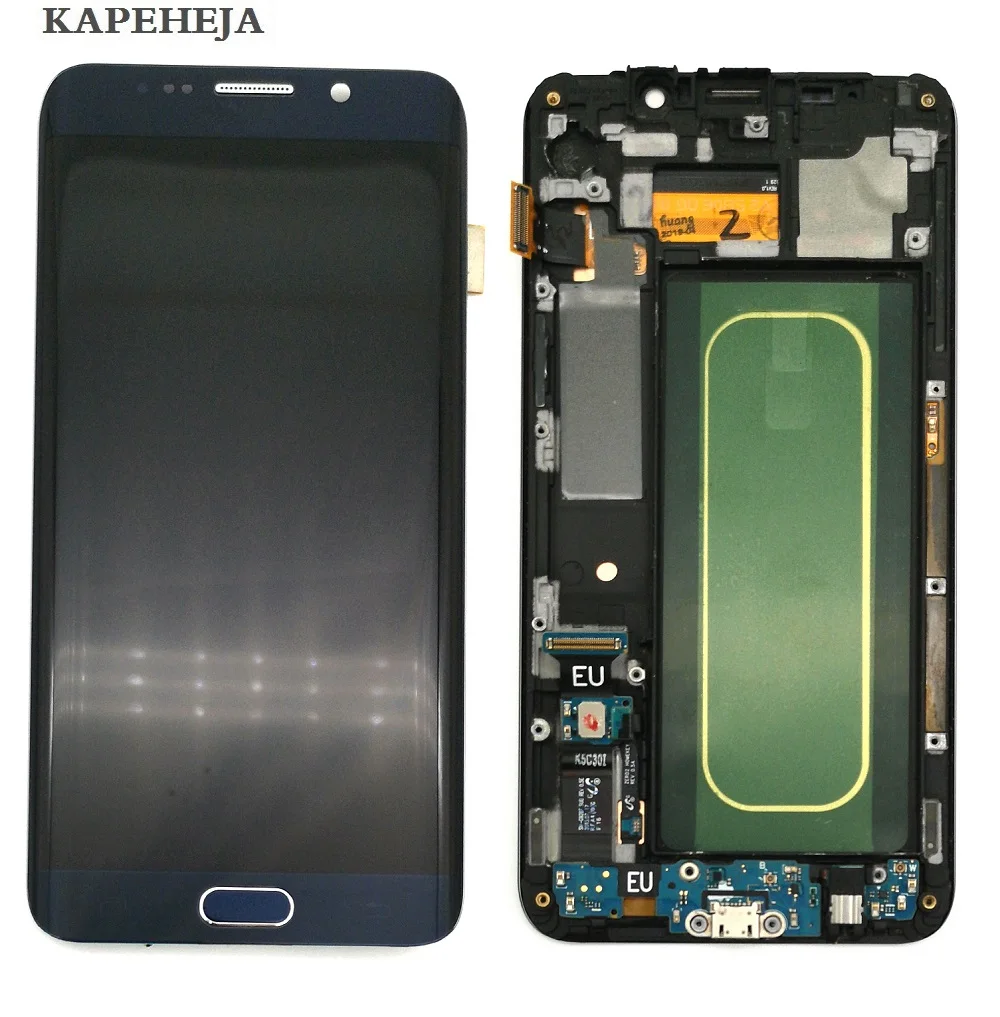 ЖК дисплей Super AMOLED для Samsung Galaxy S6 Edge Plus G928 G928F с сенсорным экраном и дигитайзером в