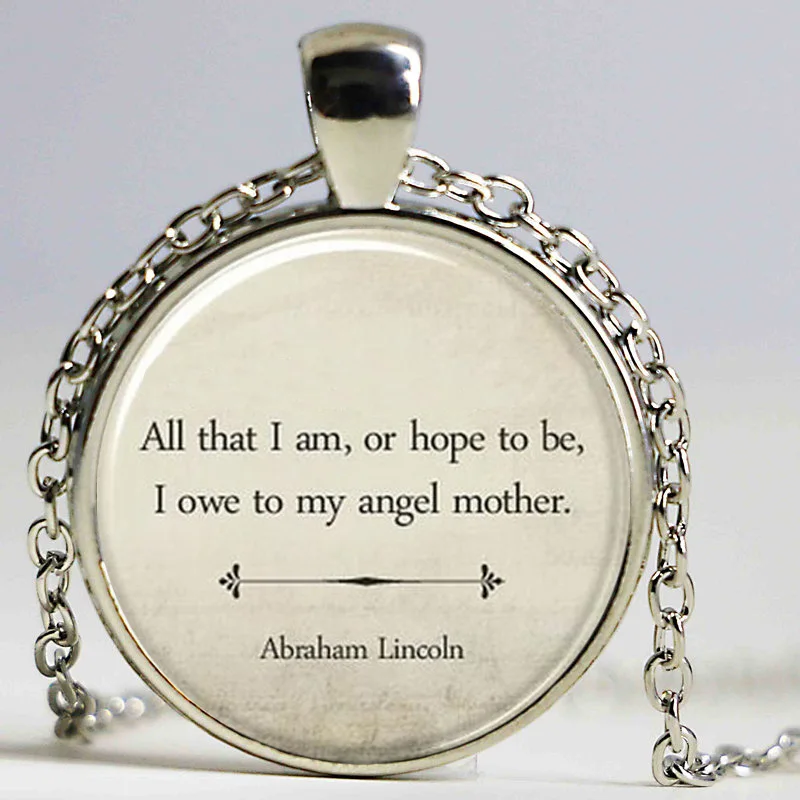 Вдохновляющее ожерелье с цитатой вдохновляющие ювелирные изделия подарок на