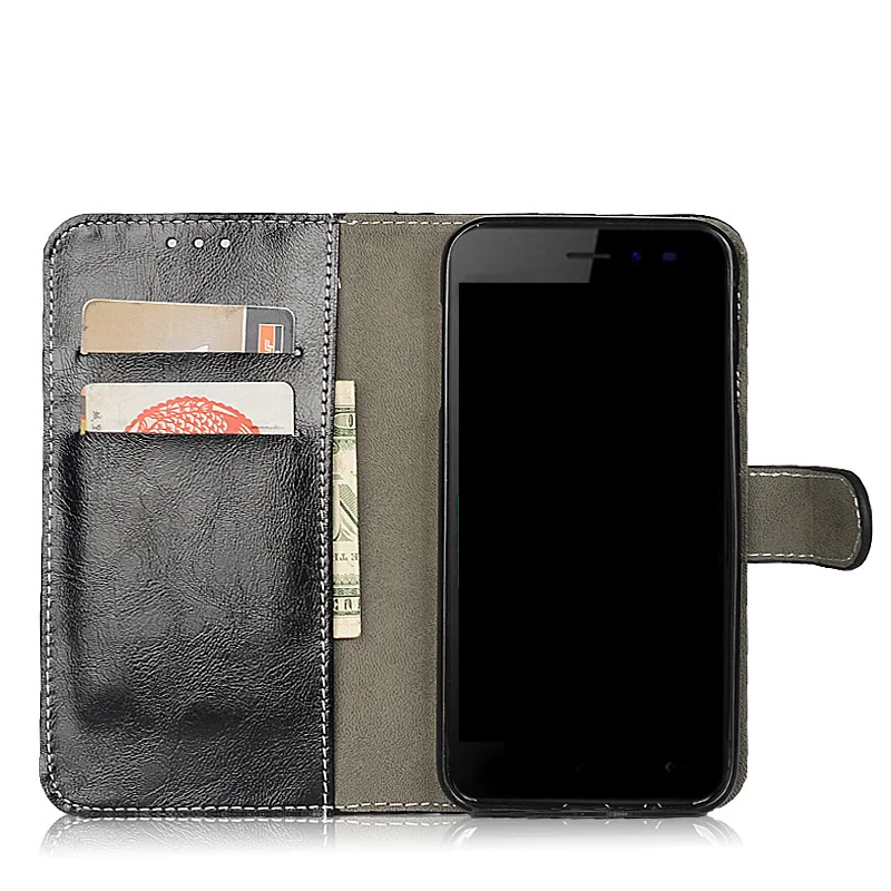 Магнитная сальто кожи сзади Капа для Coque Lenovo Vibe C2 Мощность Чехол кожаный бумажник