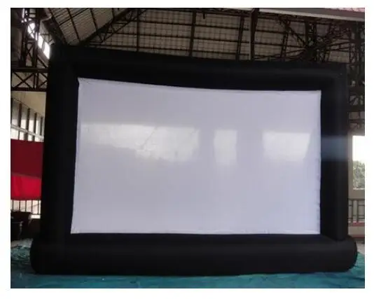 

5*3 м гигантский надувной экран фильма, надувной экран для использования на открытом воздухе