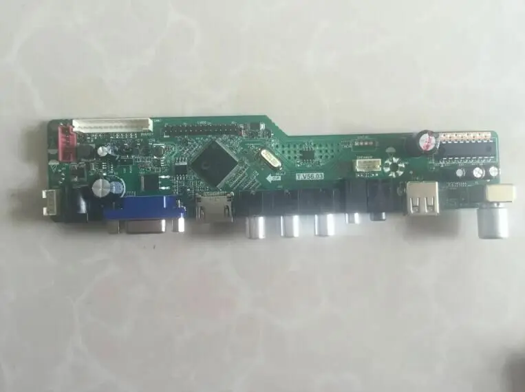 ЖК драйвер платы ТВ+ HDMI+ VGA+ CVBS+ USB комплект плата контроллера для LP171WP4(TL)(A5) экран т. VST56 доска