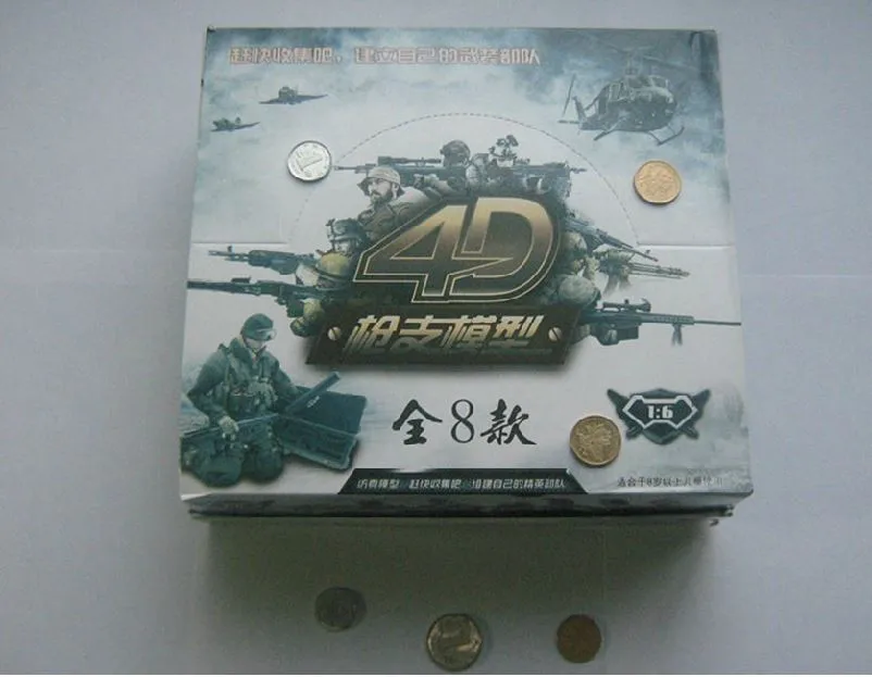 8 коробок 1:6 сборный пластиковый пистолет Модель 1/6 пулемет MG42 M16A1 винтовка