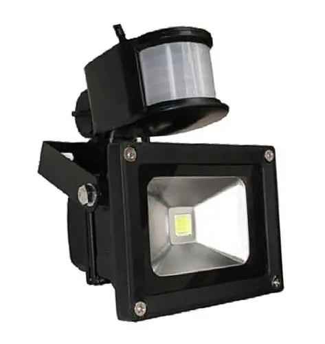 1 шт. DC/ac12v IP65 PIR светодиодная лампа прожектор Spotlight для солнечной системы гараж
