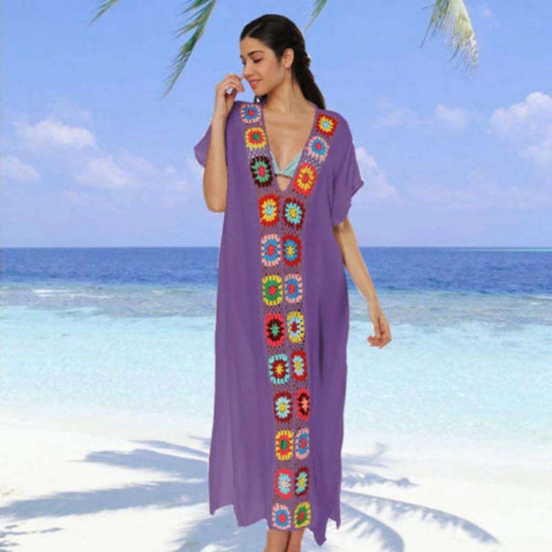 2018 горячие новые женские летние купальные костюмы V Neck Свободные крючком