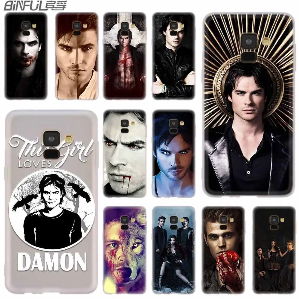 

Case For Samsung A10 A10S A11 A20 A20S A20E A30 A30S A40 A50 A60 A70 A80 A90 A21 A31 A51 Vampire Diaries Damon Ian Somerhalder