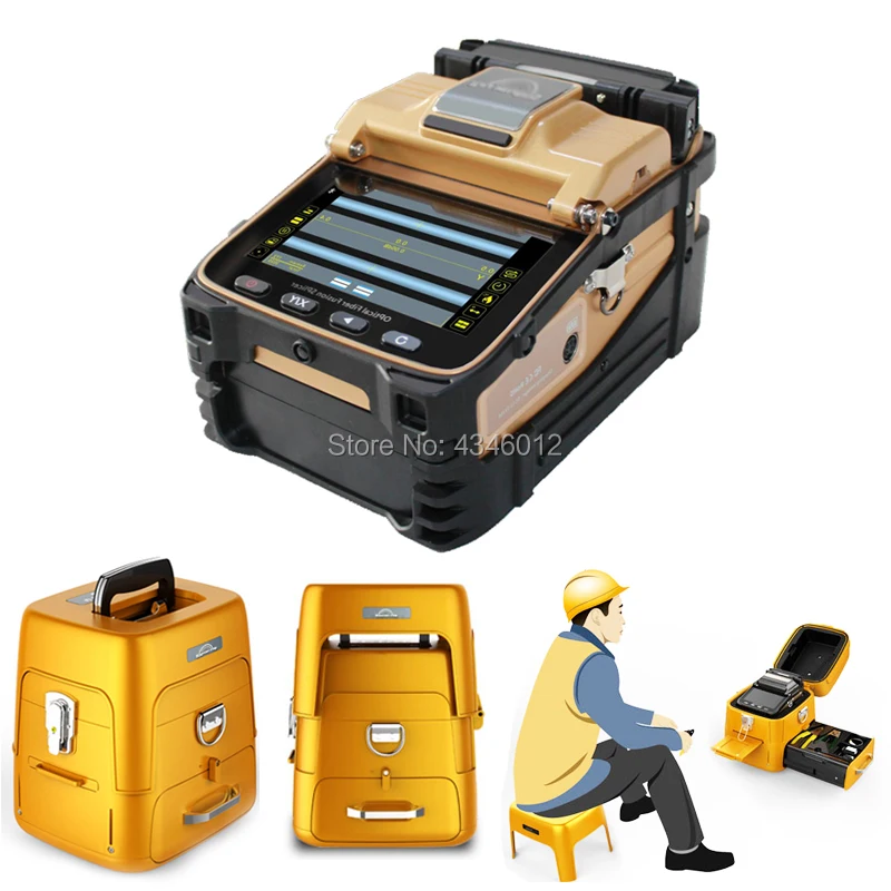 New Signal Firer Automatic Optical Fiber Fusion Splicer Intelligent FTTH Welding Splicing Machine AI-8C | Мобильные телефоны и