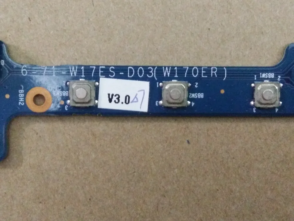 Оригинальная материнская плата для ноутбука CLEVO W170er 6 71 w15e0 d04 полностью