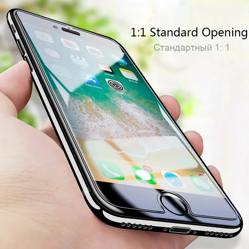 5 шт. Защитная Взрывозащищенная пленка из закаленного стекла для iPhone 12 11 Pro XS MAX XR X 8
