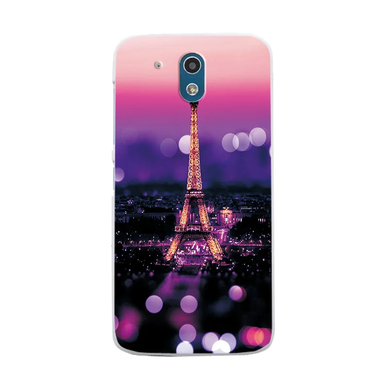 W01 Красивые Чехлы для htc Desire 526 326G, чехлы, Черная оболочка для телефона с сердечками и сердечками для htc 526 526G 326 326G, две sim-карты, сумки с цветами - Цвет: W01