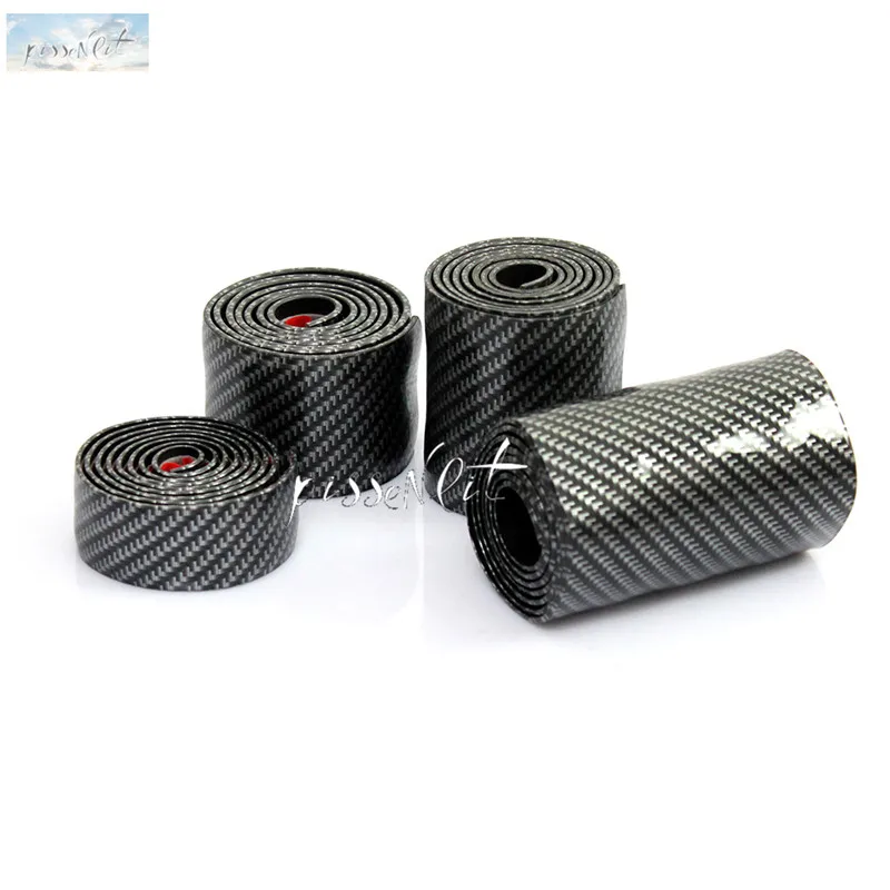 Автомобильный Стайлинг автомобильные наклейки из углеродного волокна защитные