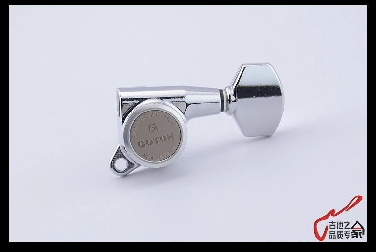 Оригинальные 6 в линии GOTOH SG381-07-MGT гитарные запорные машины головки тюнеры (хром)