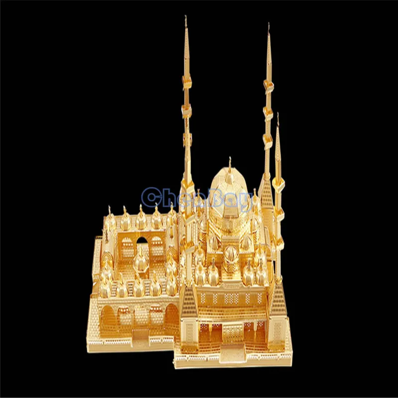 PieceCool 2016 новый выпуск 3D металлический Пазл &quotСердце Чеченской мечети&quot сделай