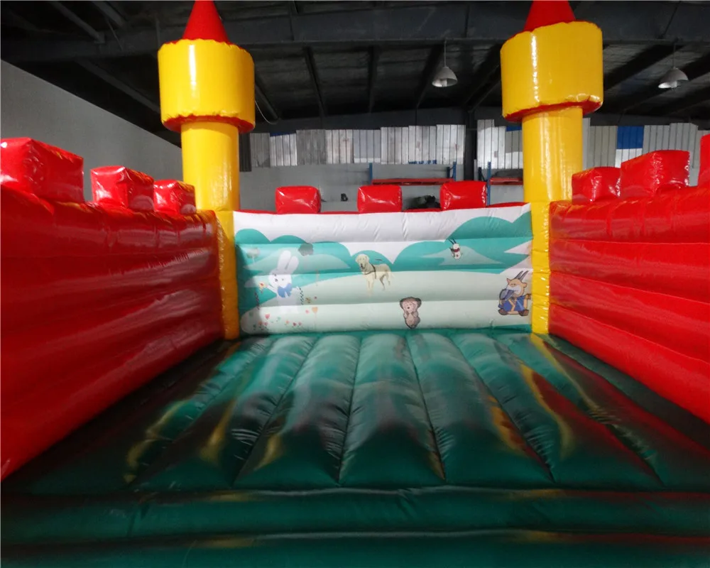 Надувной прыгающий Домик из ПВХ надувная прыгающая игровая площадка для