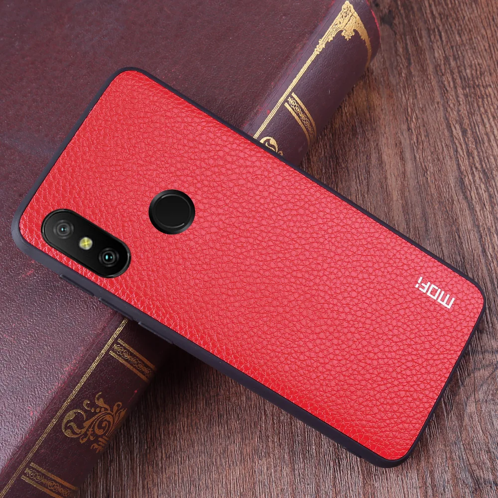 MOFi чехол для телефона для Xiaomi mi A2 Lite чехол из искусственной кожи чехол для mi A2 Lite мягкий чехол из искусственной кожи