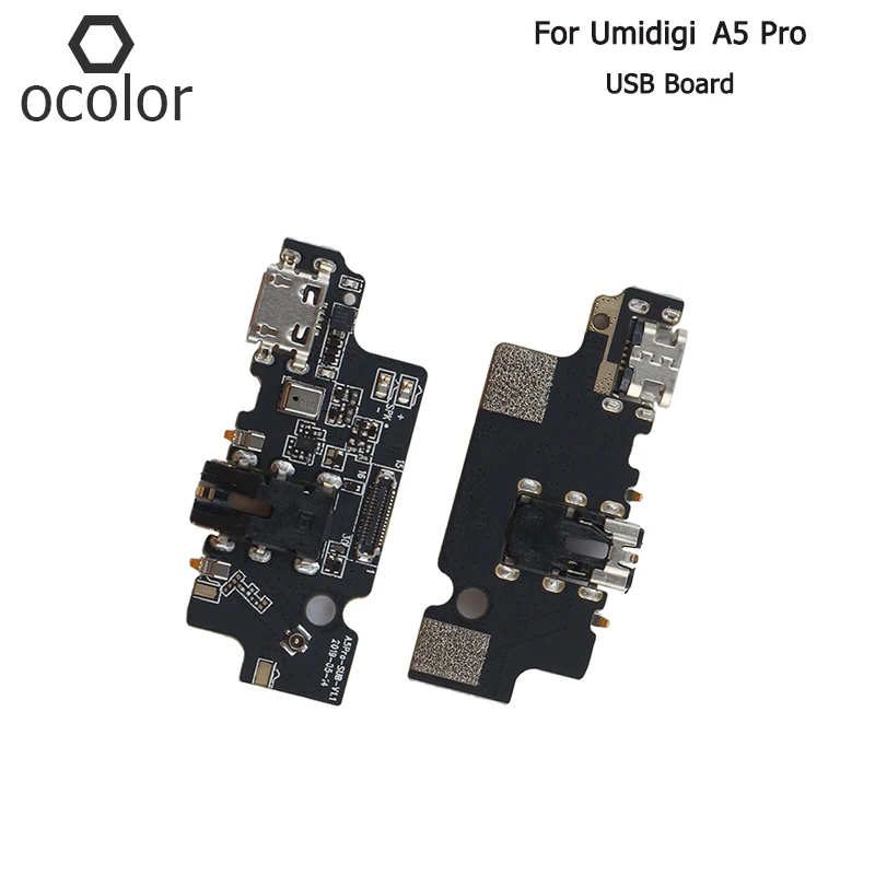 Ocolor для Umidigi A5 Pro USB плата для зарядки сборка Запчасти для Umidigi A5 Pro USB плата Аксессуары для мобильных телефонов